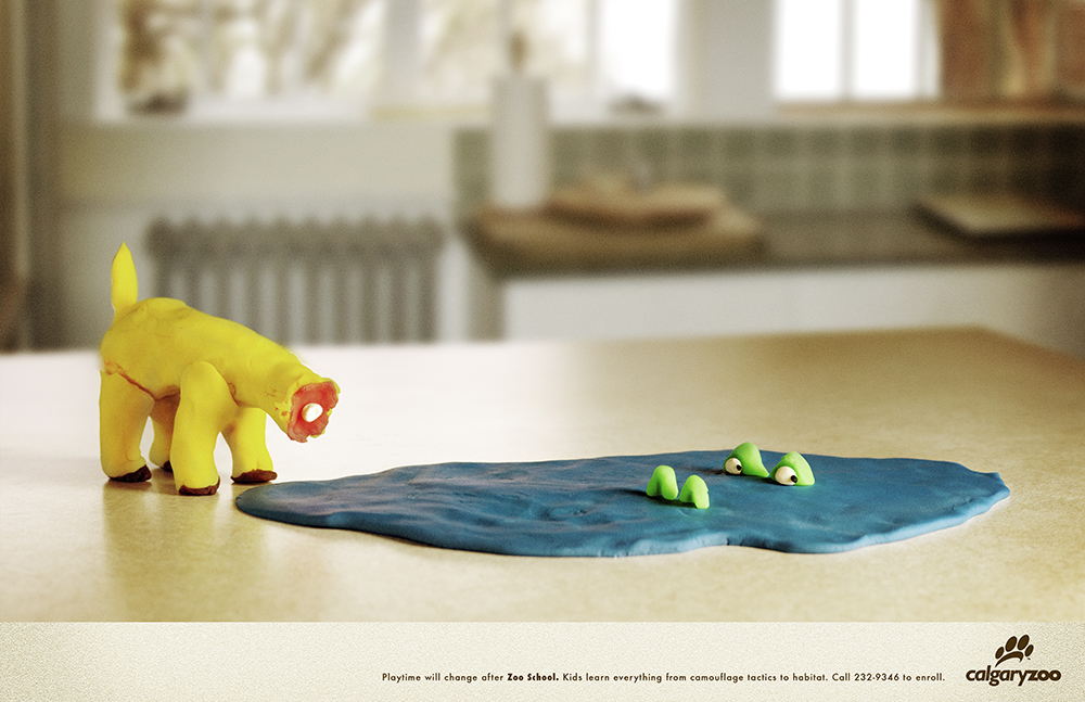 Zoo School Poster - Crocodile