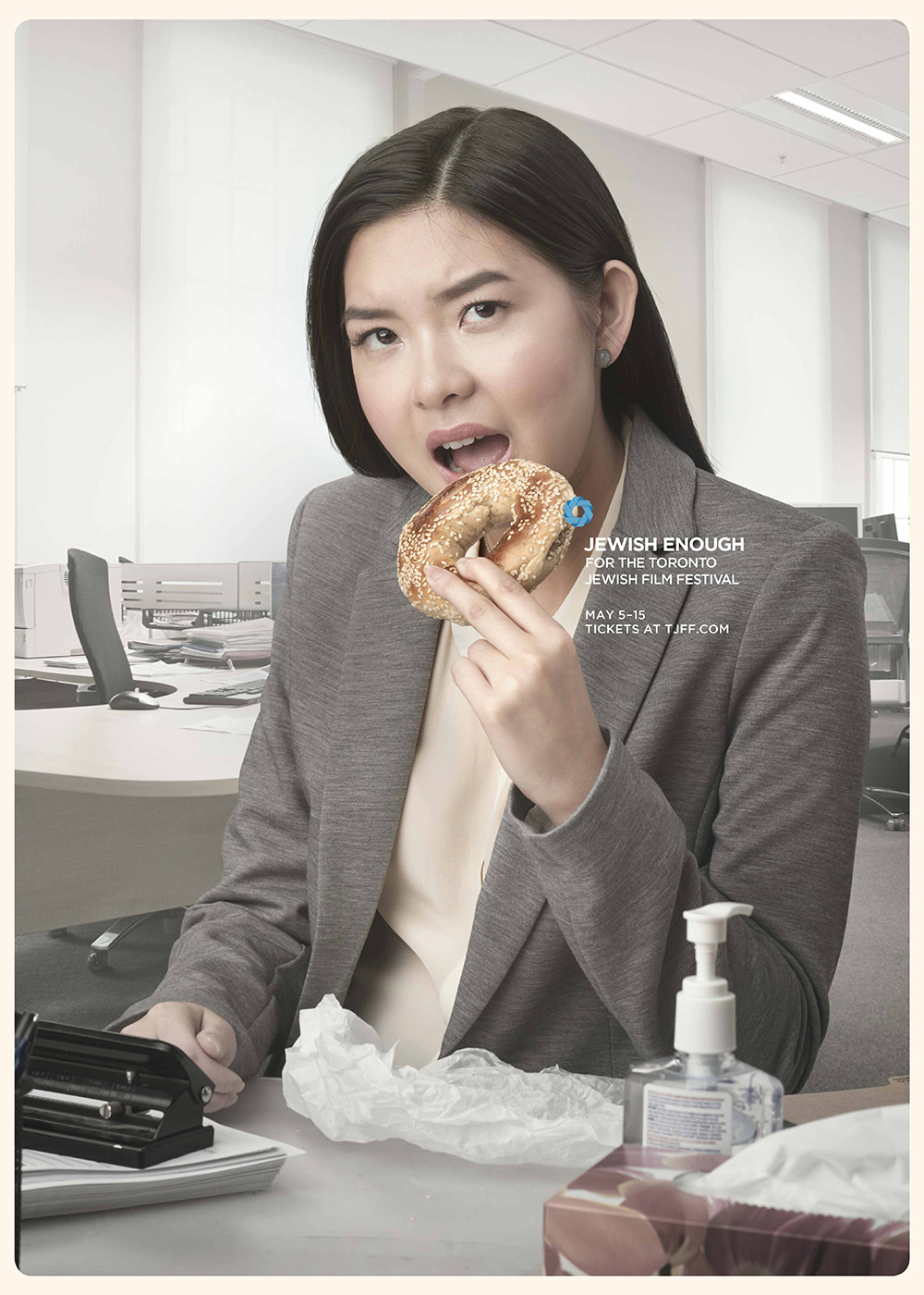 TJFF Print Poster - Bagel